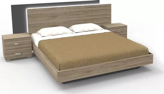 Σετ Κρεβατοκάμαρας ΝΕΤ Φως 160x200cm 3τμχ