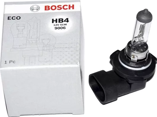 Λάμπα Αυτοκινήτου & Μοτοσυκλέτας Bosch Eco HB4-9006 Αλογόνου 12V 55W 1τμχ