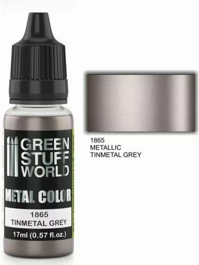Χρώμα Μοντελισμού Green Stuff World Metal Color 1865 Tinmetal Grey 17ml