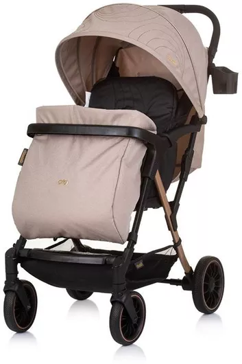 Καρότσι Μωρού Chipolino Amber Ρυθμιζόμενο Macadamia