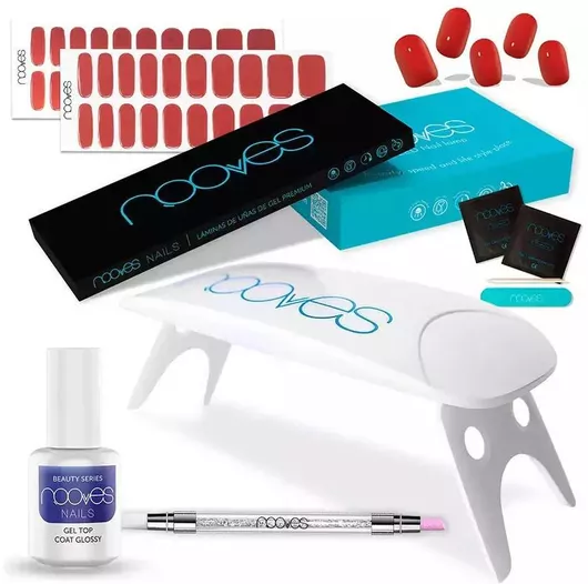 Nooves Premium Gel Nail Sheets Case 8 U
