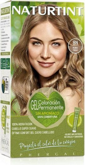 Naturtint Permanent Hair Color Βαφή Μαλλιών Χωρίς Αμμωνία 8N Ξανθό Ανοιχτό 165ml