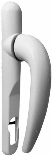 SECURITY LOCK ΠΟΜΟΛΟ ΠΟΡΤΑΣ ΑΛΟΥΜΙΝΙΟΥ ΔΙΠΛΟ ΛΕΥΚΟ