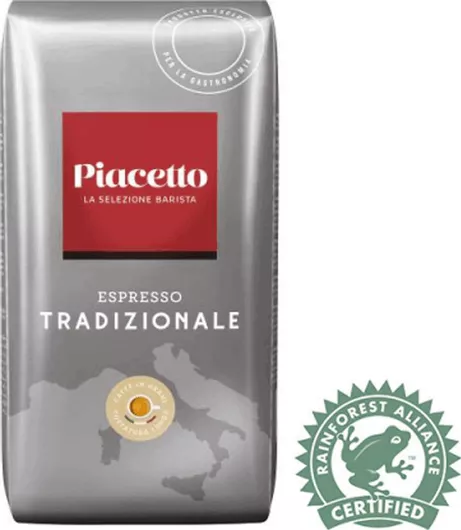 Καφές Espresso Piacetto Traditionale με Άρωμα σε Κόκκους 1000gr