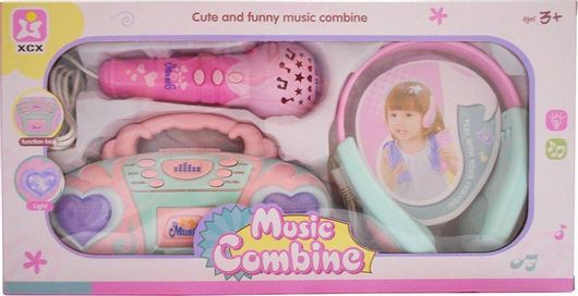 Σετ Ραδιόφωνο με Ακουστικά & Μικρόφωνο 1τμχ για 3+ Ετών