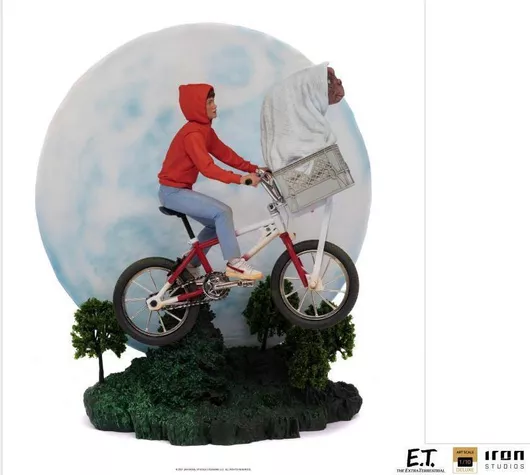 Iron Studios E.T.: E.T. Elliot Φιγούρα σε Κλίμακα 1:10