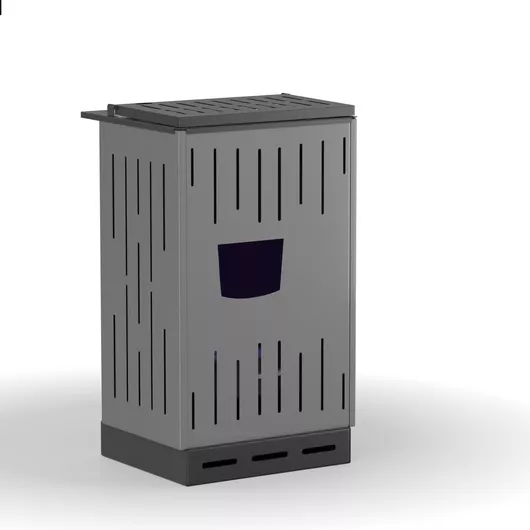 Σόμπα Πετρελαίου Thermiki T-8 9.34kW Γκρι