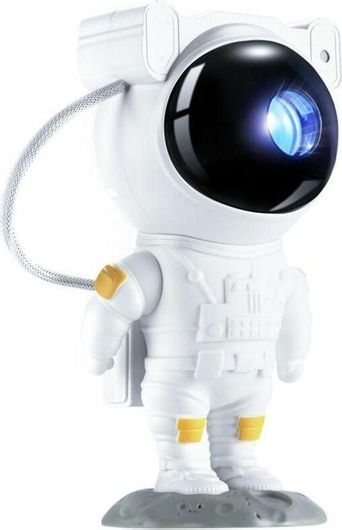 Παιδικό Διακοσμητικό Φωτιστικό XO Projector Astronaut 21x11cm Λευκό
