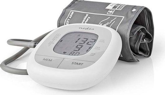 Ψηφιακό Πιεσόμετρο Μπράτσου Nedis HCBL400WT με Ανίχνευση Αρρυθμίας