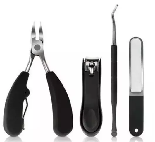 NAIL PRO Σετ Περιποίησης Νυχιών Ιατρικού Βαθμού για παχιά ή εσωτερικά νύχια (5τμχ)