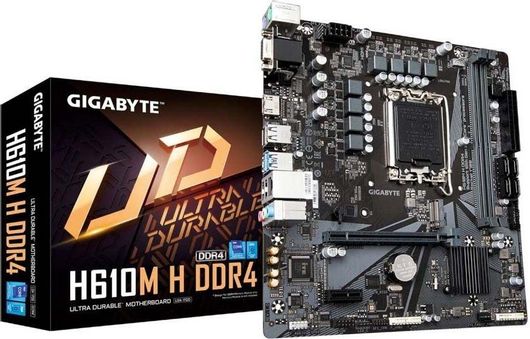 Μητρική Κάρτα Gigabyte H610M K LGA1700 Micro ATX με Intel 1700 Socket