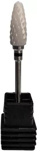 Σβουράκι Κεραμικό Τροχού Νυχιών Φρεζάκι Μαύρο XC 3/32