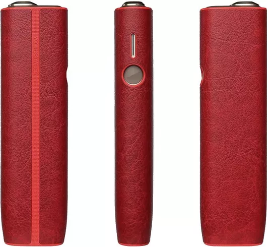 Θήκη PU Leather + PC για IQOS ILUMA ONE Κόκκινο