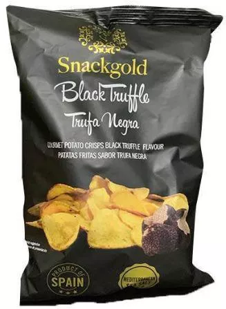 Πατατάκι Snackgold με Γεύση Black Truffle 125gr