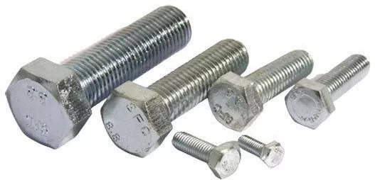 Βίδα Εξάγωνη Γαλβανιζέ με Διάμετρο M10 και Μήκος 80mm 25τμχ