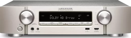 Ραδιοενισχυτής Home Cinema Marantz NR1510 4K 5.2 Καναλιών 50W/8Ω 60W/6Ω με HDR Ασημί