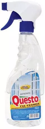 Καθαριστικό Υγρό Questo Ανταλλακτικό για Τζαμιών Αντιστατικό 750ml