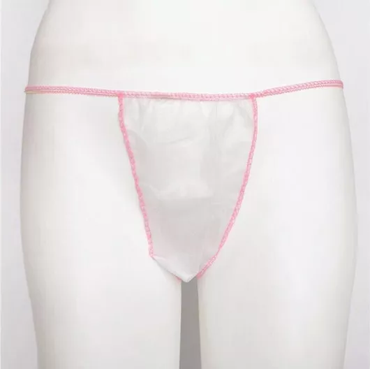 Εσώρουχα μιας Χρήσης Non-Woven Tanga Λευκό 100τμχ