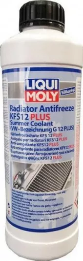 Αντιψυκτικό Liqui Moly Radiator Antifreeze KFS12 Plus Συμπυκνωμένο Υγρό Ψυγείου Αυτοκινήτου G12+ 1lt