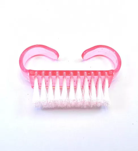 Βουρτσάκι Καθαρισμού Νυχιών Από Τη Σκόνη Ροζ