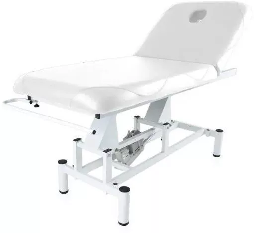 Κρεβάτι Μασάζ ICosmetics & Φυσικοθεραπείας Πτυσσόμενο Λευκό από Μέταλλο 180x77cm