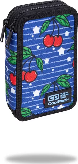 Κασετίνα Coolpack Jumper 2 Cherries Γεμάτη με 2 Θήκες