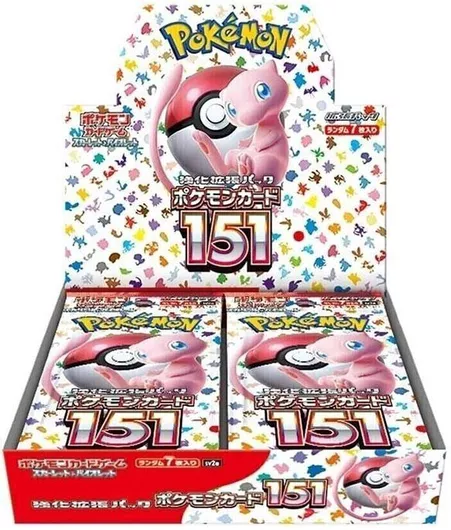 Pokémon Tcg Scarlet & Violet 151 Booster Box Japanese Lang