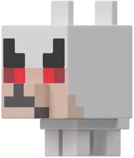 Φιγούρα Δράσης Mob Head Λύκος Minecraft