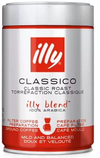 Καφές Φίλτρου Illy Αλεσμένος 250gr