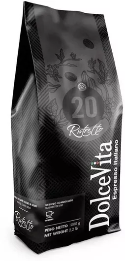 Καφές Espresso Dolce Vita Ristretto 1000g Σε Κόκκους