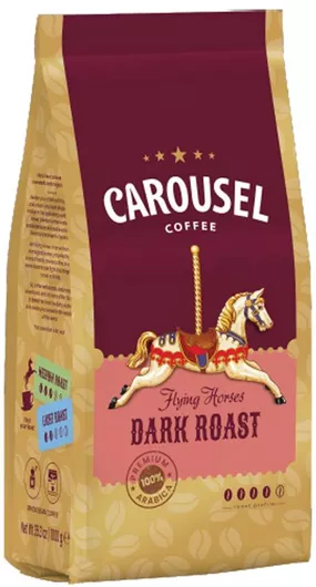 Καφές Espresso Carousel Flying Horses Dark Roast 1000g Σε Κόκκους