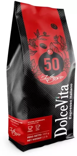 Καφές Espresso Dolce Vita Intenso 1000g Σε Κόκκους