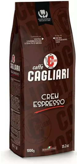 Καφές Espresso Cagliari Crem 1000g Σε Κόκκους