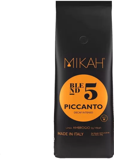 Καφές Mikah Blend 05 Piccanto Decaf 250g Αλεσμένος
