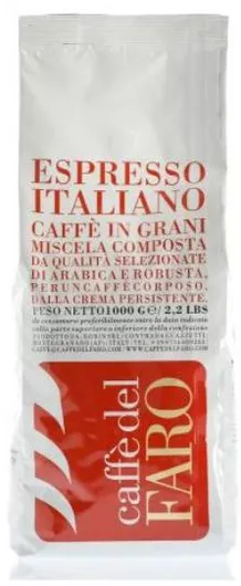 Καφές Espresso Del Faro Espresso Italiano 1000g σε κόκκους