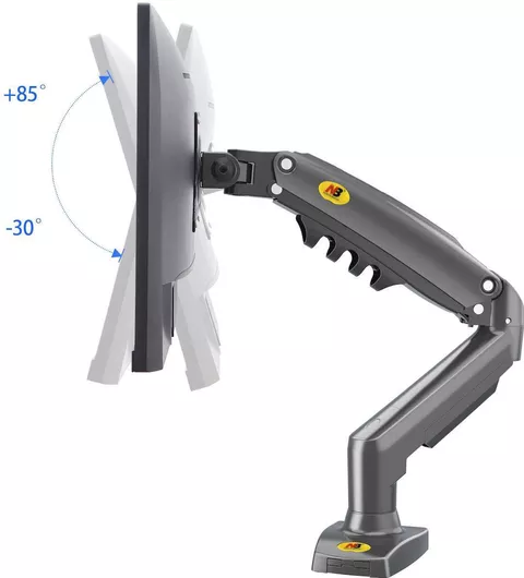 Βάση Γραφείου ΝΒ F80 Οθόνης έως 30" με Βραχίονα