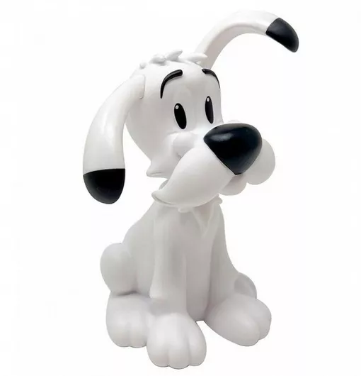 Plastoy Asterix & Obelix Statue Coin Bank Intefix Dogmatix 15 Cm 