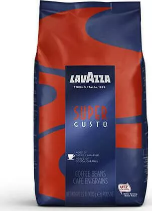 Καφές Espresso Lavazza Super Gusto σε Κόκκους 1000gr