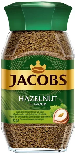 Στιγμιαίος Καφές Jacobs με Άρωμα Hazelnut 95gr