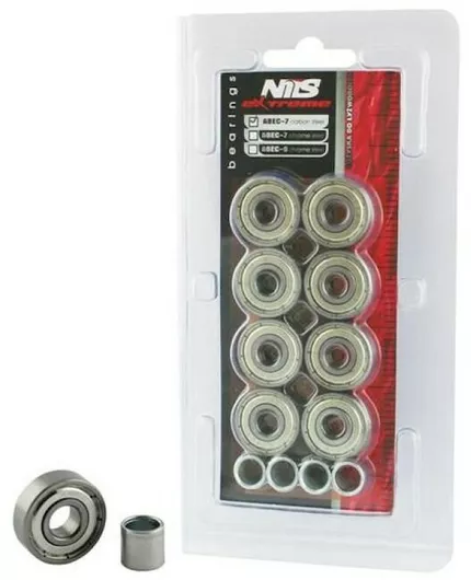Nils ABEC-7 CARBON bearings 8pcs