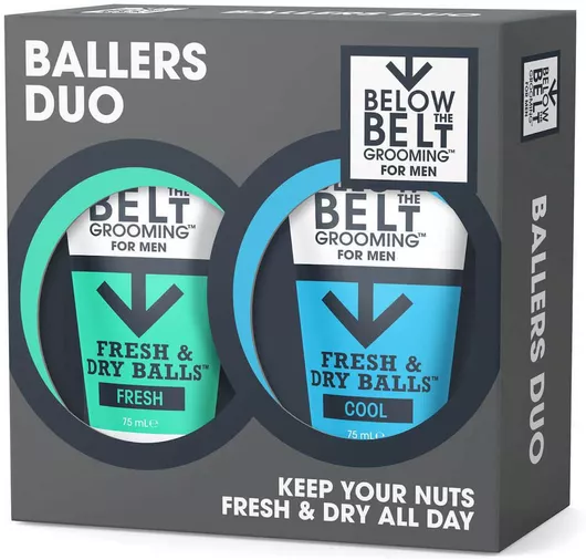 Σετ Περιποίησης Below The Belt Grooming Grooming Ballers με Αποσμητικό 75ml
