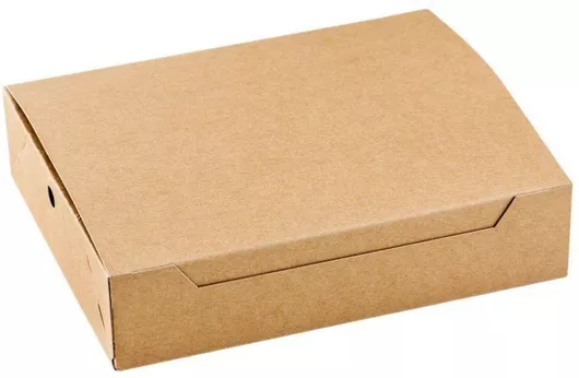 Σετ 350 Χάρτινα Κουτιά Κρέπας RoisBros Kraft 22x18x5.5cm