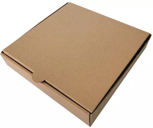 Σετ 100 Χάρτινα Κουτιά Πίτσας Kraft 33x33x4cm