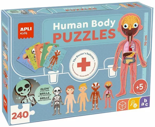 Παιδικό Puzzle 240pcs για 5+ Ετών Apli Kids