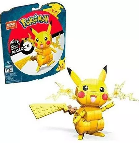 Τουβλάκια Mega Bloks Mega Construx: Pokémon Medium Pikachu για 7+ Ετών
