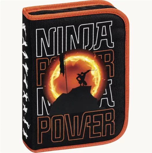 Κασετίνα Brunnen Γεμάτη Διπλή Ninja Μαύρο