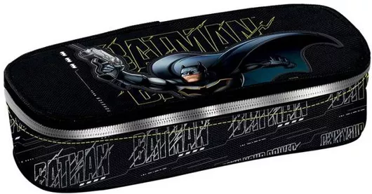 Κασετίνα Zoom Τετράγωνη Batman Μαύρο