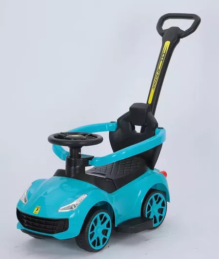 Περπατούρα Homeone Ferrari Πλαστικό με Χειρολαβή Φώτα & Μουσική Μπλε για 12+ Μηνών