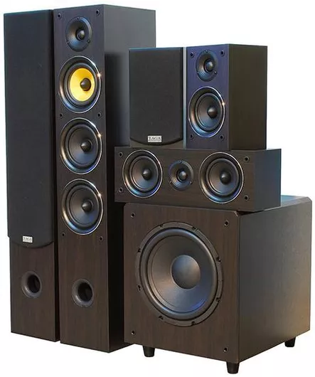 Σετ Ηχείων Home Cinema Taga Harmony TAV506-BL-SUB8 Μαύρο
