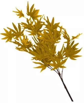 Τεχνητό Δέντρο Εξωτερικού Χώρου Σφένδαμος 90cm Κίτρινο